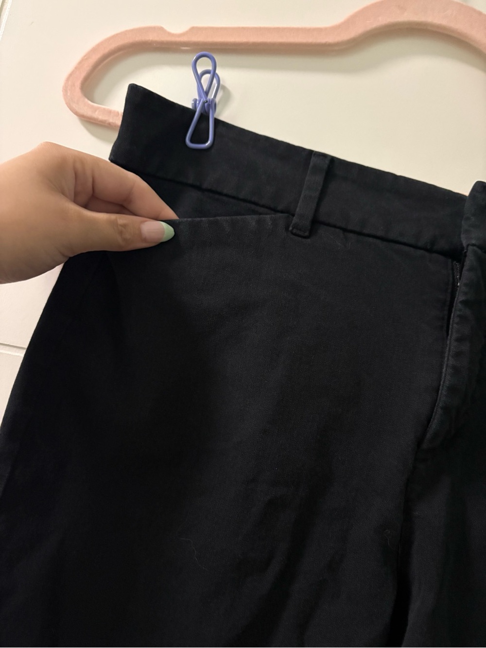 (2 FOR $25) ⭐️ Old Navy Black Boot-Cut Dress Pants - Picture 7 of 8